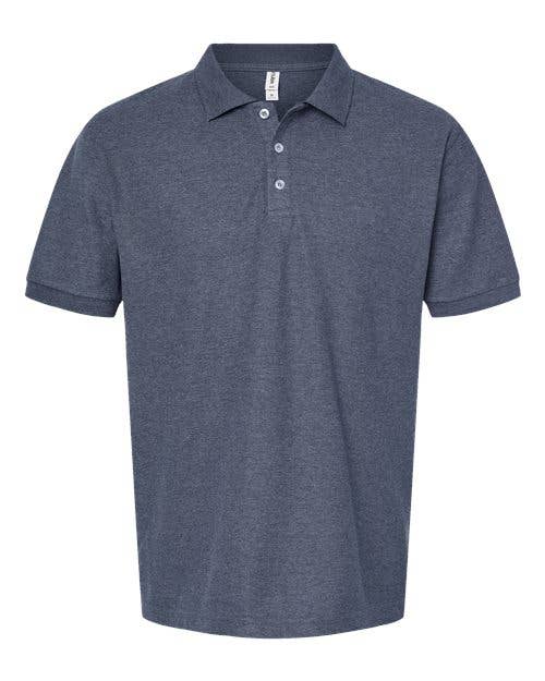 Total Apparel - Wholesale Polo - Men's - Tultex Men's 50/50 Sport Pique Polo | 50/50 Deco Ready | 4004