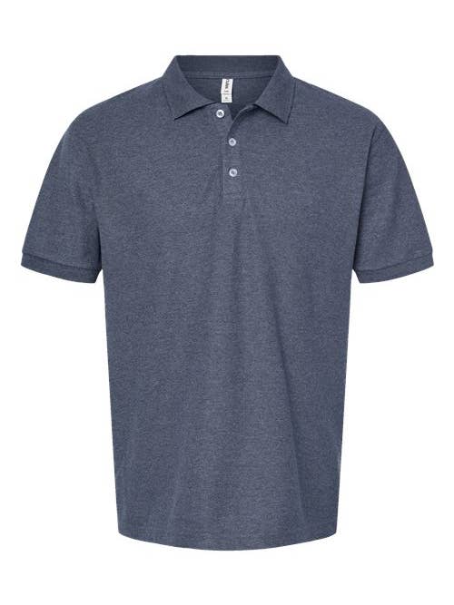 Total Apparel - Wholesale Polo - Men's - Tultex Men's 50/50 Sport Pique Polo | 50/50 Deco Ready | 4004