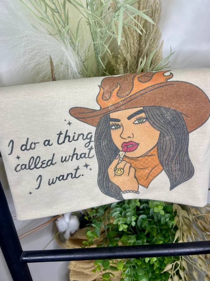 Tan I Do A Thing (Gildan Sub T-Shirt) for wholesale on Faire0