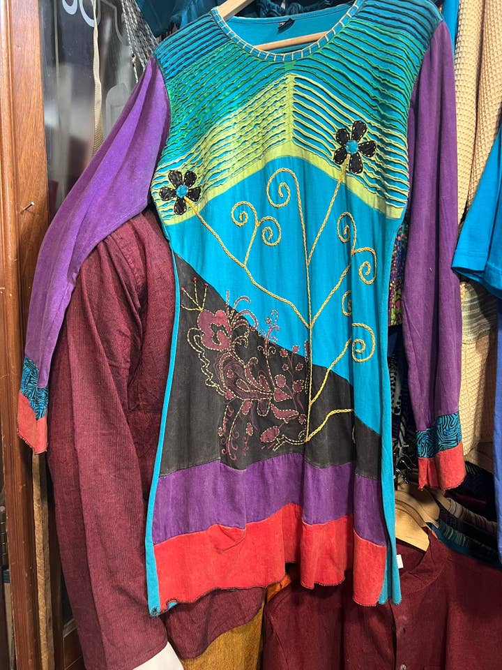 HimaOriginals - Wholesale Dress - Women's - Bulk Buy product( long dress, tops hemp backpack)6