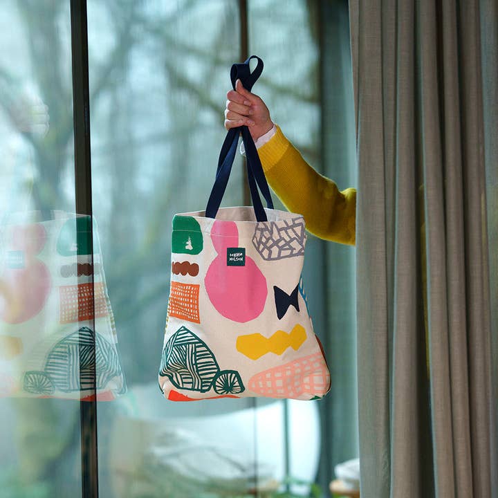 Donna Wilson - Wholesale Tote Bag - Women's - Doodle Portrait Cotton Tote2