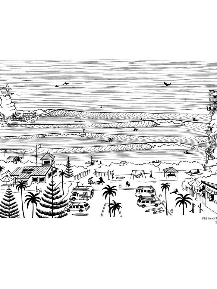 Freshwater - Print/ Framed Print for wholesale by Jonas Claesson