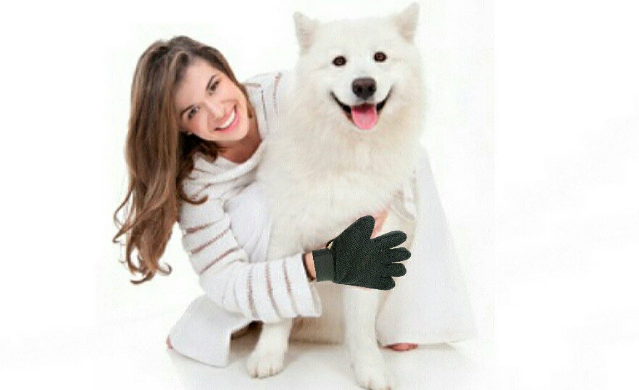 Mr. Peanut's – wholesale Pet grooming tool – Dog – Mr. Peanut's 2 Pak HanD 259 Silicone Pins Pet Grooming Gloves12