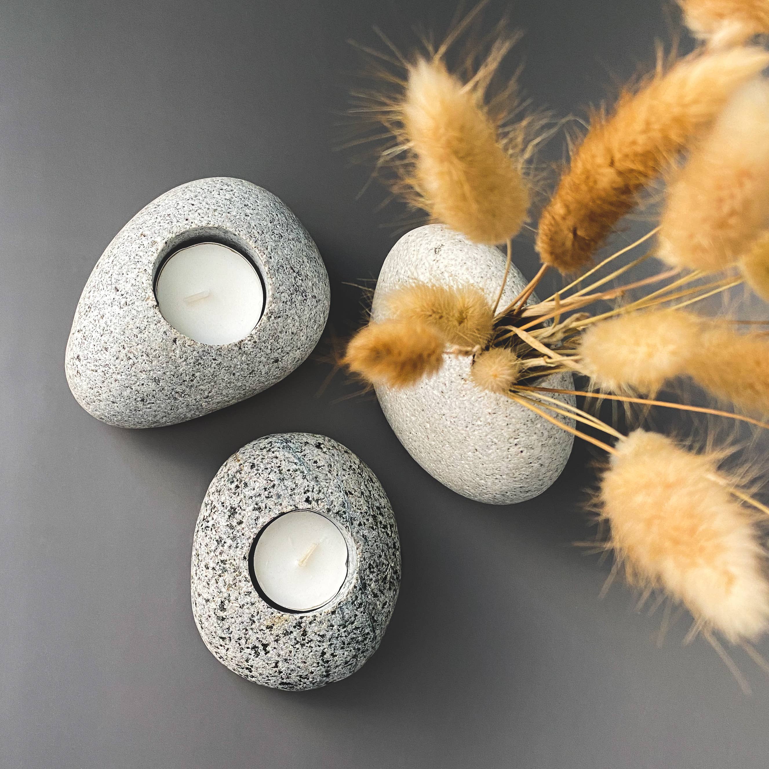 Funky Rock Designs - Wholesale Candle Holder - Candle Rock1