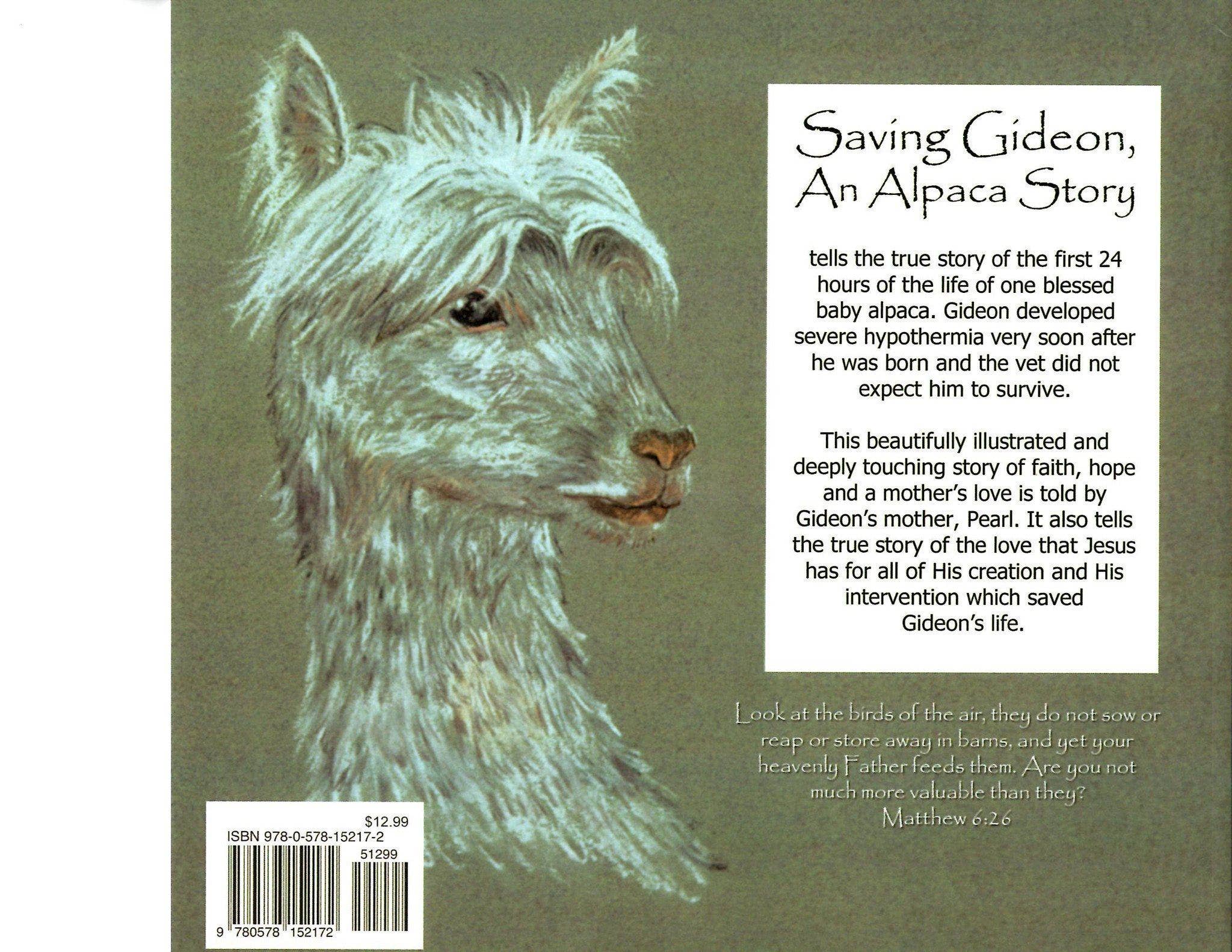 Choice Alpaca Products - Wholesale Boek voor kleuters (3-5) - Saving Gideon - Een Alpaca Verhaal1