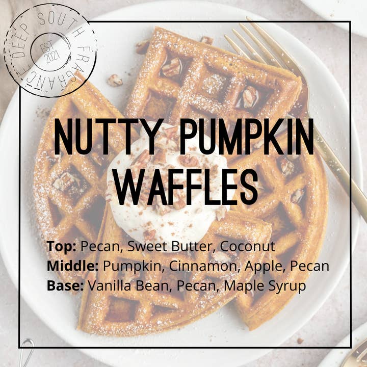Deep South Fragrance - Wholesale Fragrance Oil - Nutty Pumpkin Waffles Fragrance Oil1
