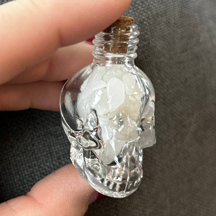 Atomic Alchemy - Wholesale Decorative Jar - Gemstone Skull Jars10