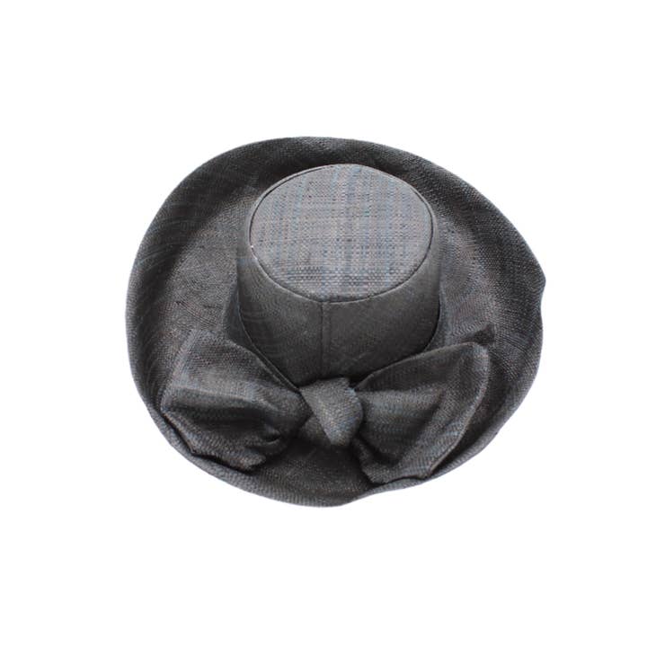 Shebobo - Wholesale Straw Hat - Women's - 5" & 7" Wide Brim Big Bow Solid Color Straw Sun Hats