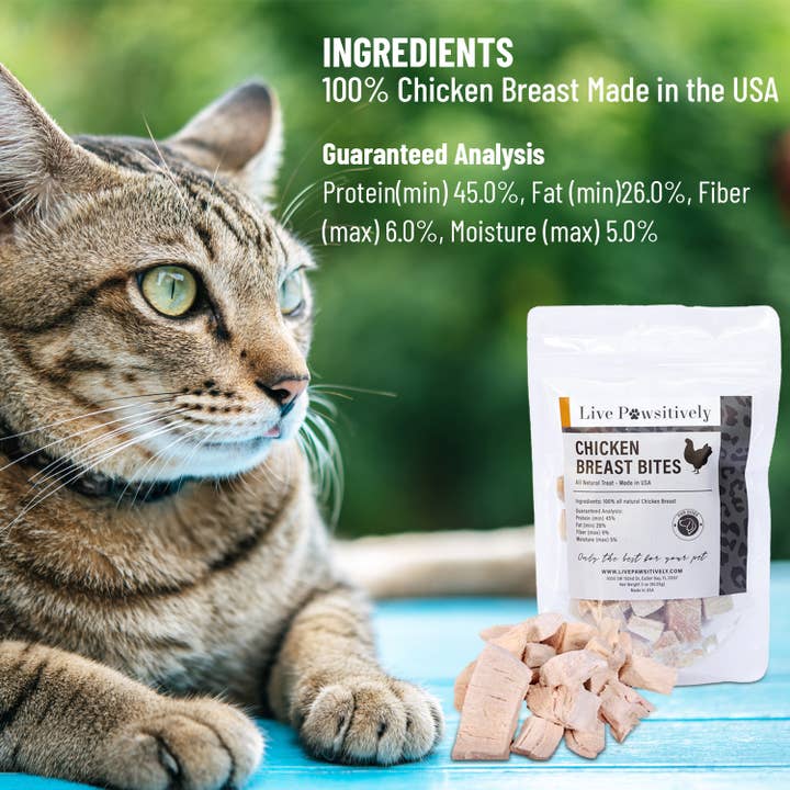 Live Pawsitive - Wholesale Pet Treats - Dog - Chicken Breast Bite1