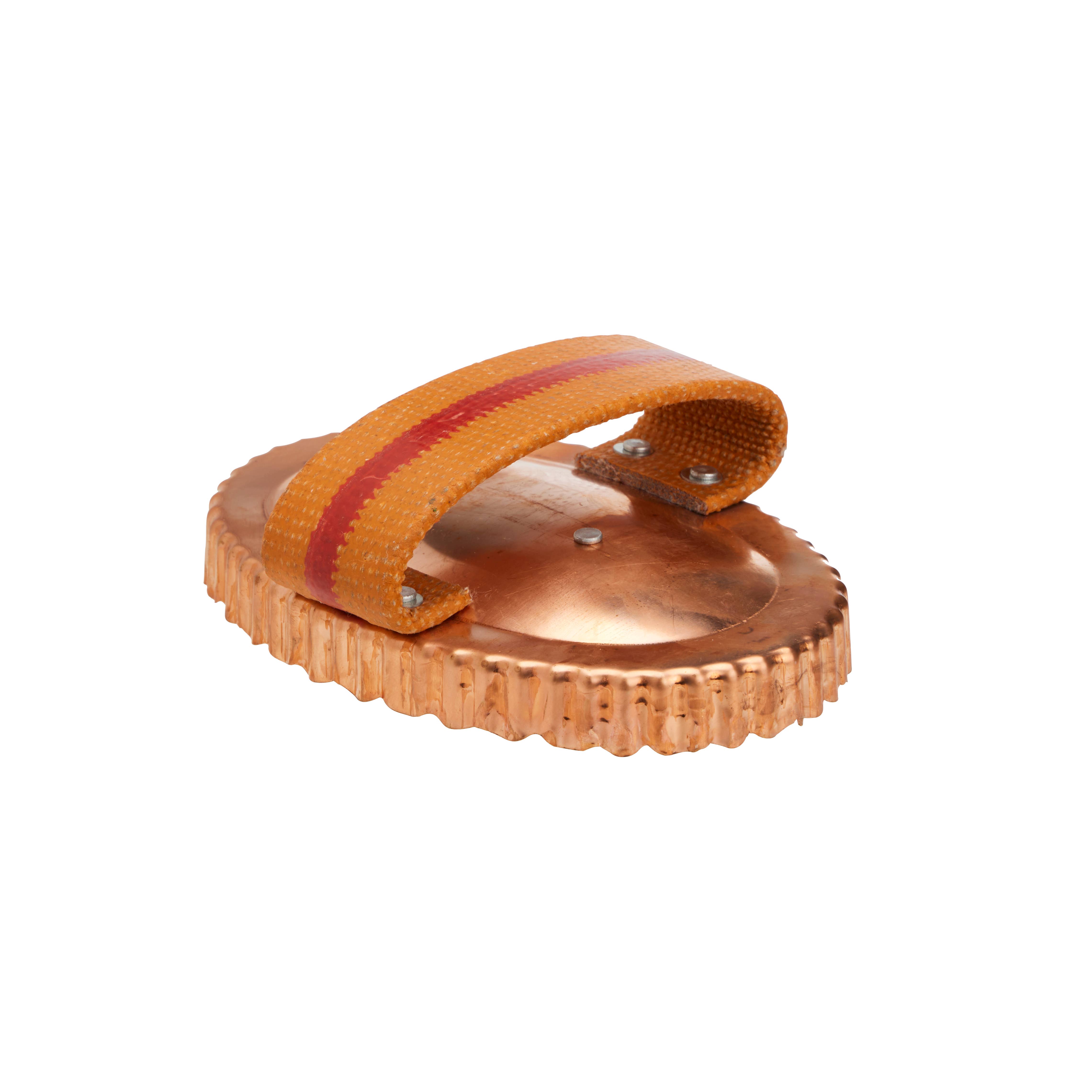 Kawell USA - Wholesale Horse Conditioner/Grooming Aid - Kawell Copper Curry Horse Brush1