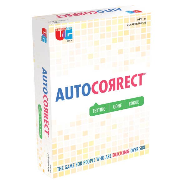 Autocorrect Card Game for wholesale by University Games