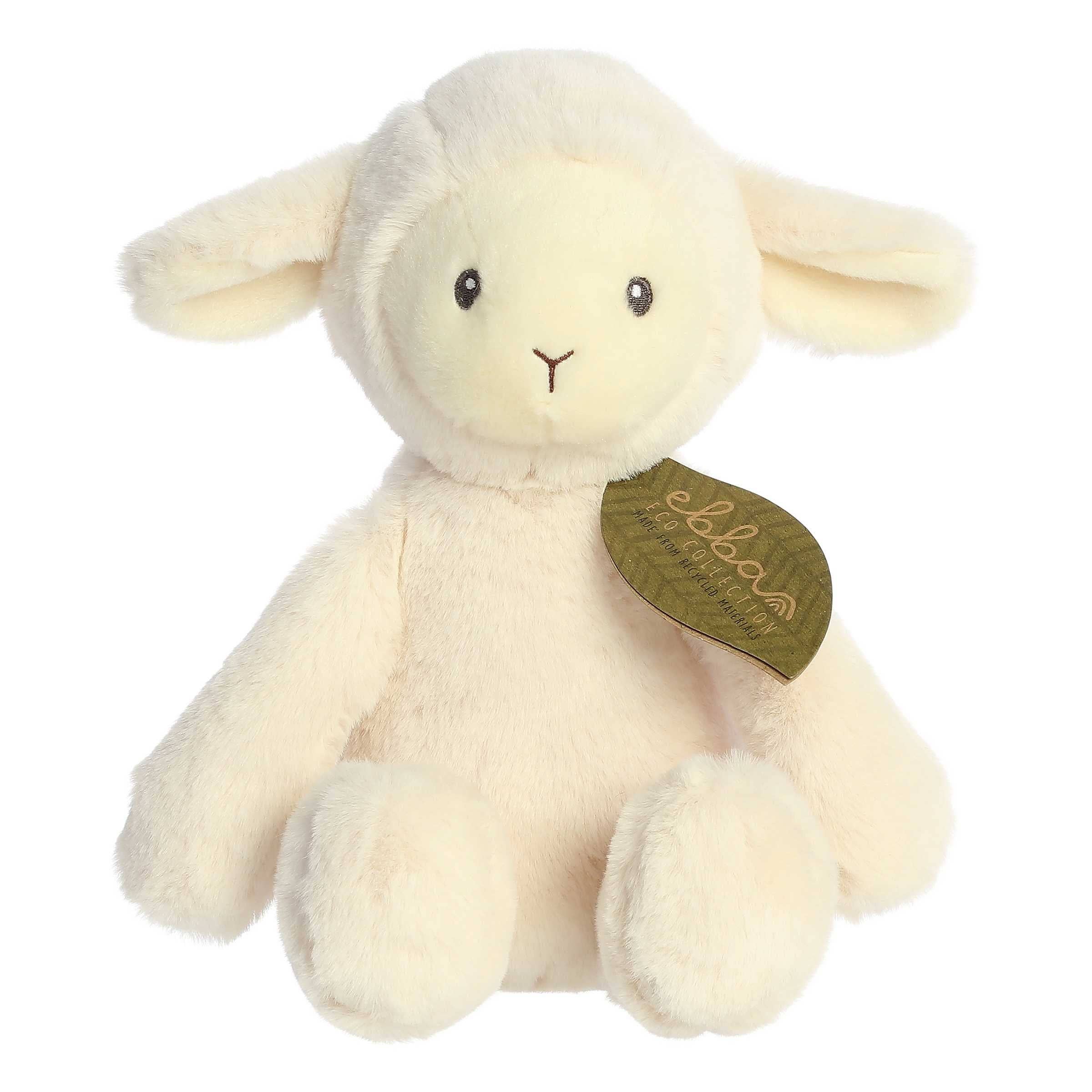 Ebba by Aurora Gift - Wholesale Stuffed/Plush Toy - Kids & Baby - 12.5" Lamb0