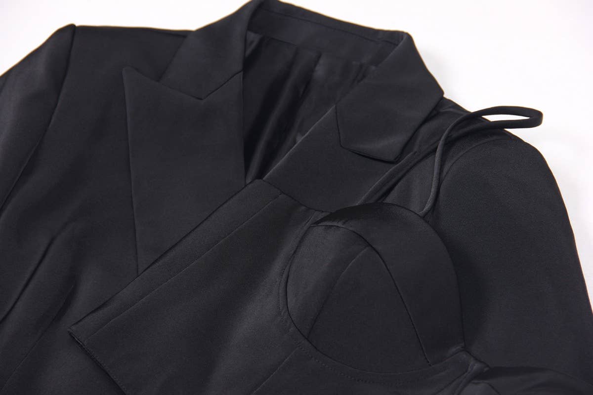 Productseeker - Wholesale Suit Set - Women's - SET062(3) Chic Blazer Set: Elegant Top & Tailored Pants30