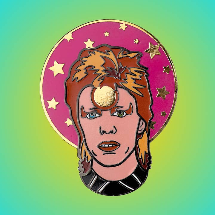 Starman Revers Pin for engroshandel hos Doo Stuff