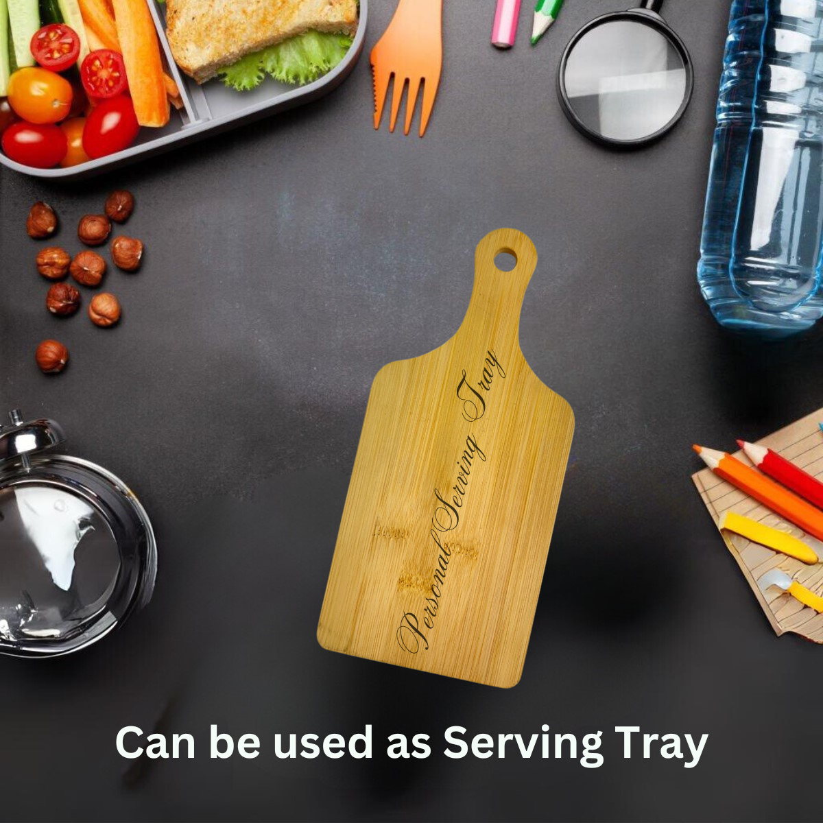 INVISION - Wholesale Serving Tray - 10pc 11" Bamboo Cheese Boards – Bulk Plain Serving Trays13