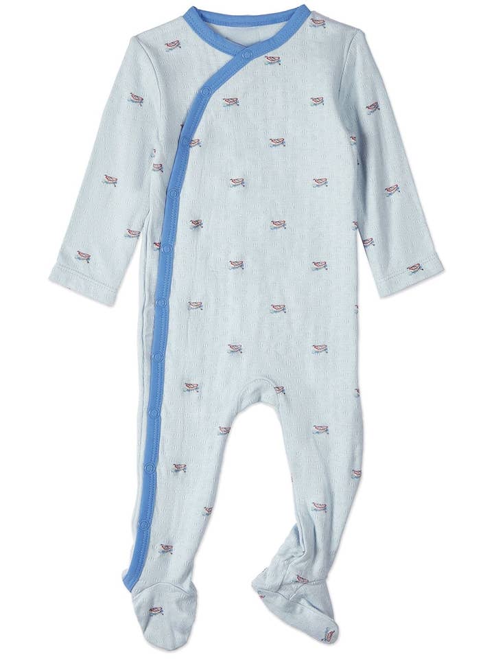 Barboteuse Pointelle Douce "Row Your Boat" pour la vente par MiniMoi by MeMoi