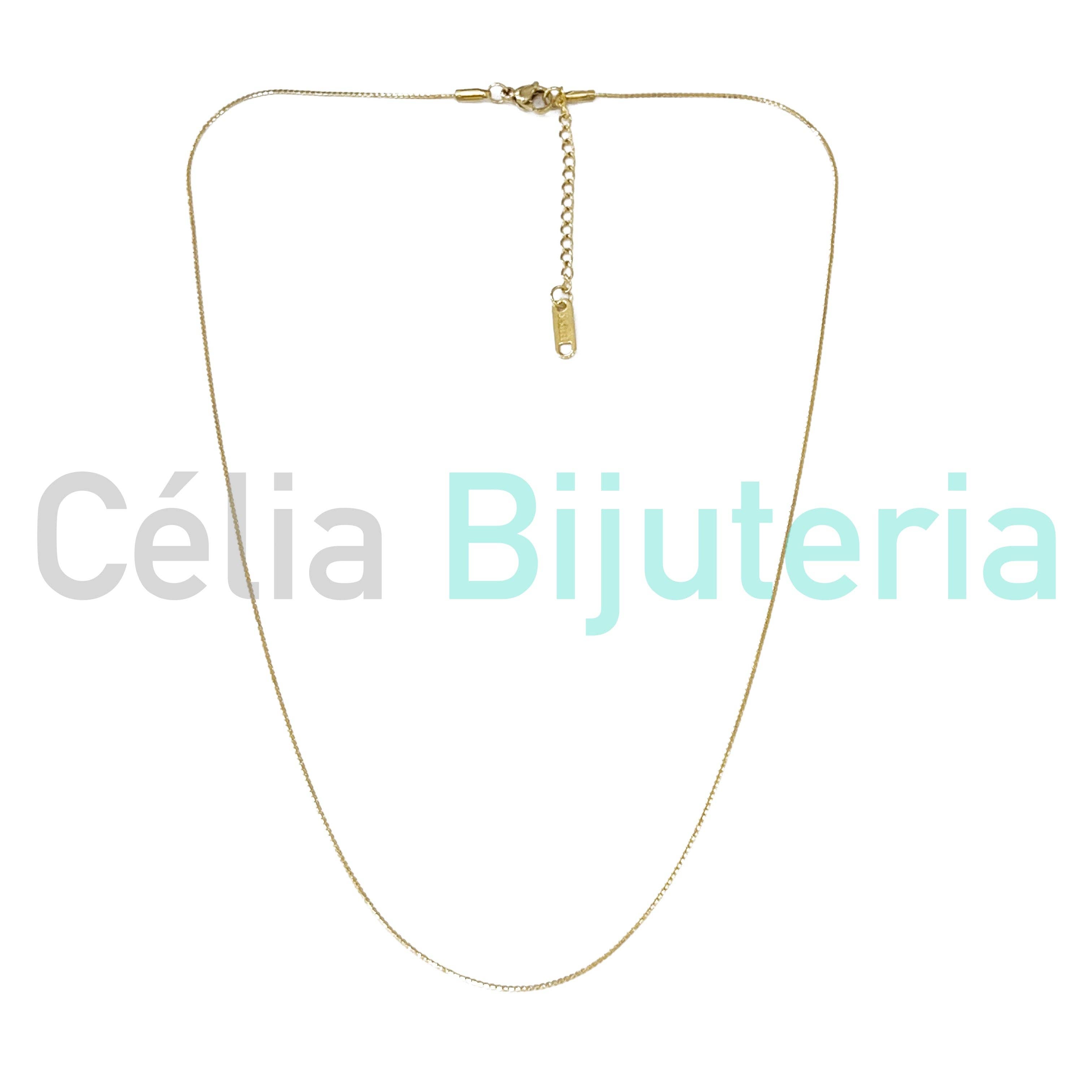 Celli Biju - Wholesale Link & Chain Necklace - Simple Steel Necklace2
