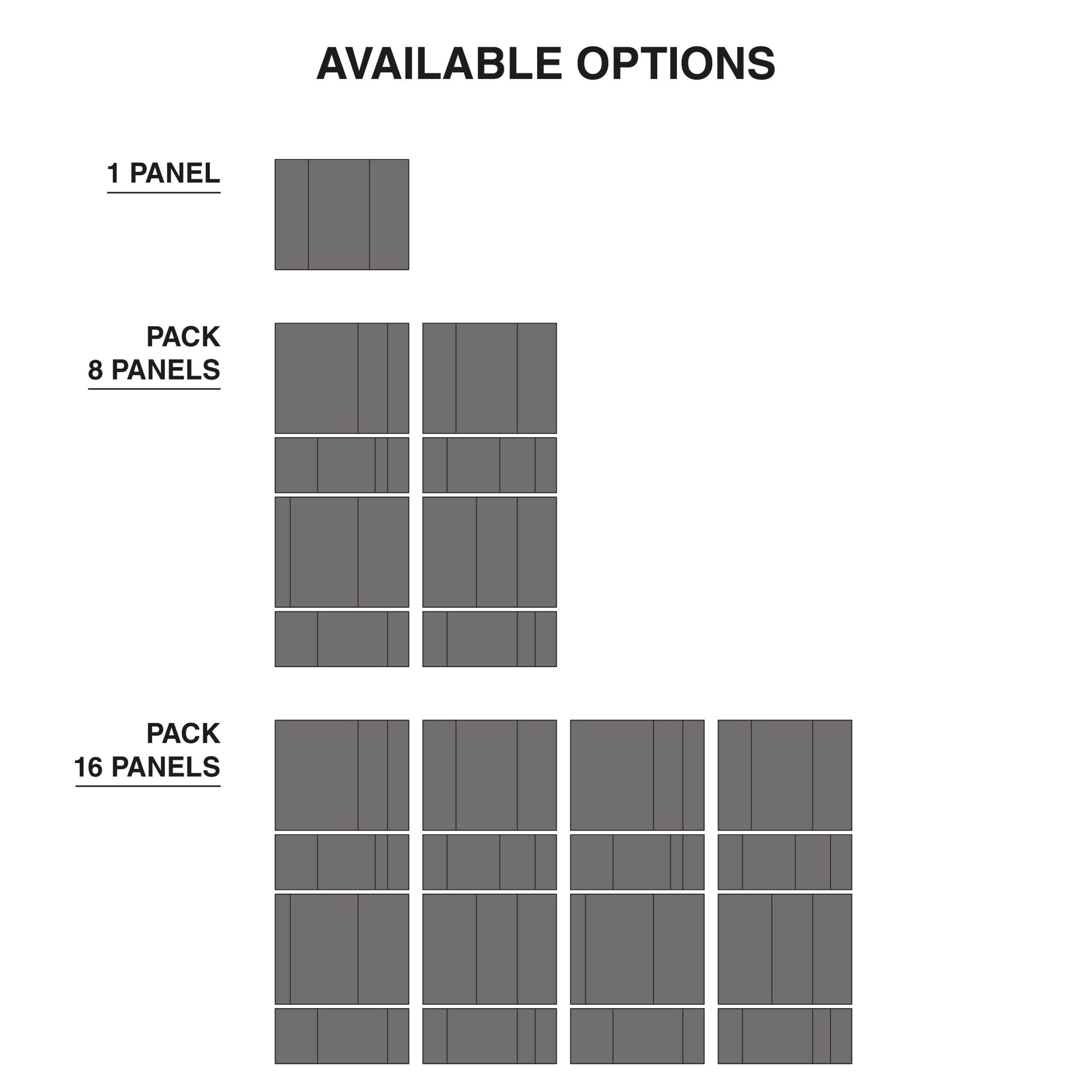 Guipp-Decor - Decoriy - Wholesale Decorative Panel - Dark Grey Modular Panels4