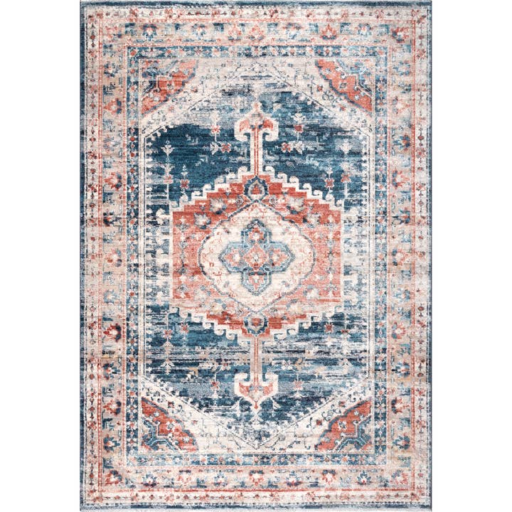 Harley Barbed Mast Medallion Area Rug for wholesale by nuLOOM