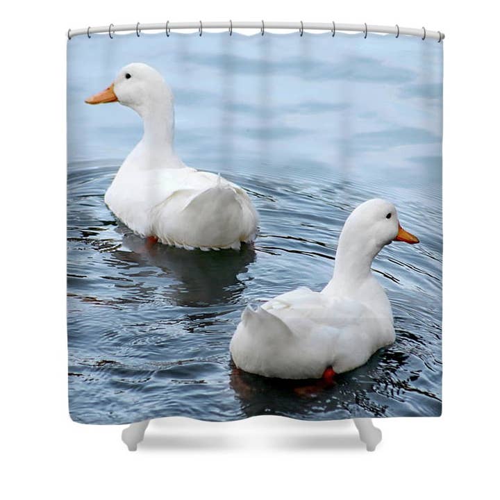 TENDA DA DOCCIA "THE GEESE'S WALK PORTRAIT" per la vendita all'ingrosso da parte di sorayadapuzzostore