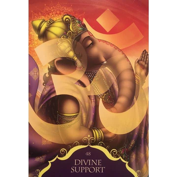 Cardshouse - Vendita all'ingrosso Tarocchi - Carte Oracle Whispers Of Lord Ganesha Blue Angel4