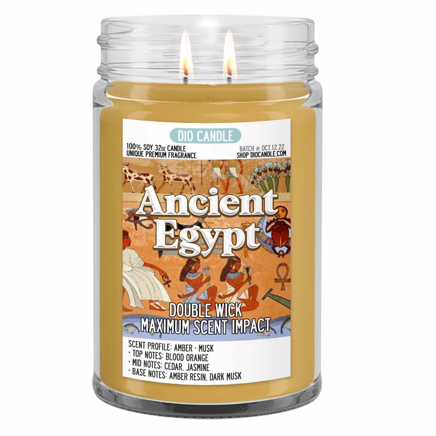 Dio Candle Company - Wholesale Jar/Filled Candle - Ancient Egypt Candle3