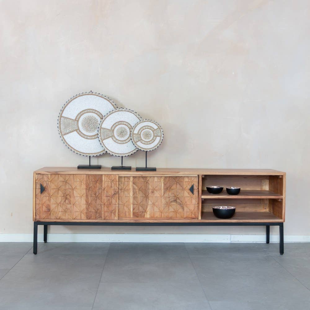 EARTHWARE - Wholesale Console Table - Colombo wood TV cabinet1