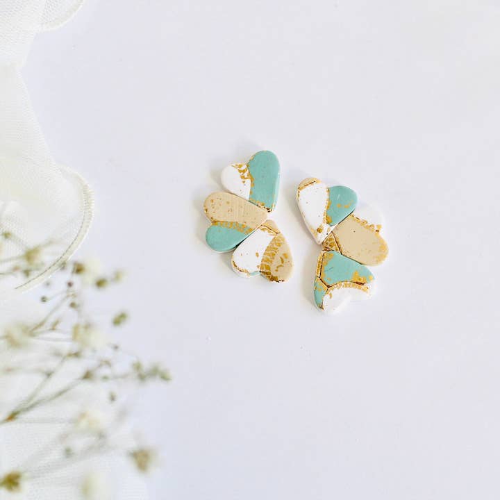 orecchini in argilla | orecchini in argilla di marmo | borchie per la vendita all'ingrosso da parte di PERNAZ JEWEL