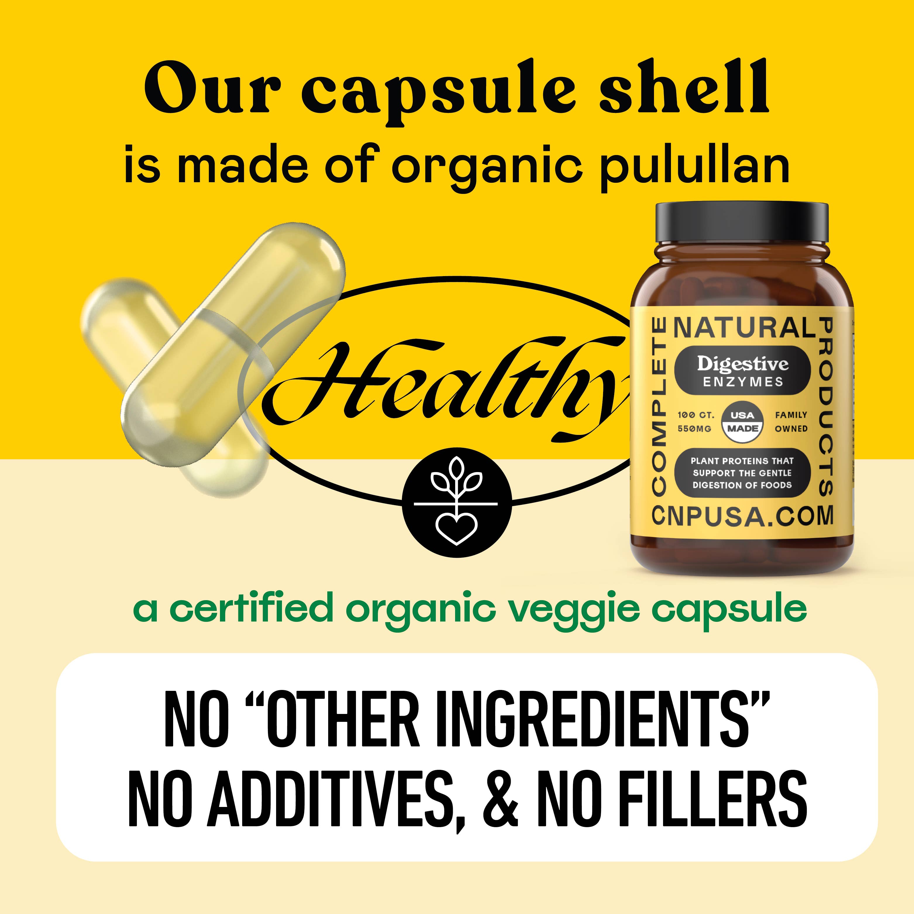 Complete Natural Products - Wholesale Oral Supplement/Vitamin - Digestive Enzymes Capsules6