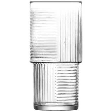 LAV Helen Long Drinking Glass Set, 6 Pcs, 13.5 Oz (400 cc) for wholesale by Hakan