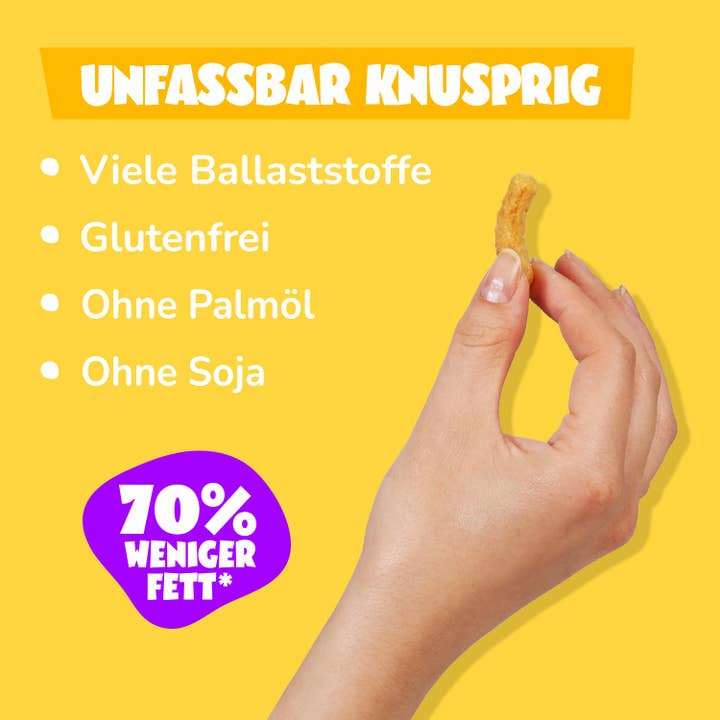 ahead – Großhandel Gepuffte Snacks – Protein Flips - Cheese (Tray 6x50g)