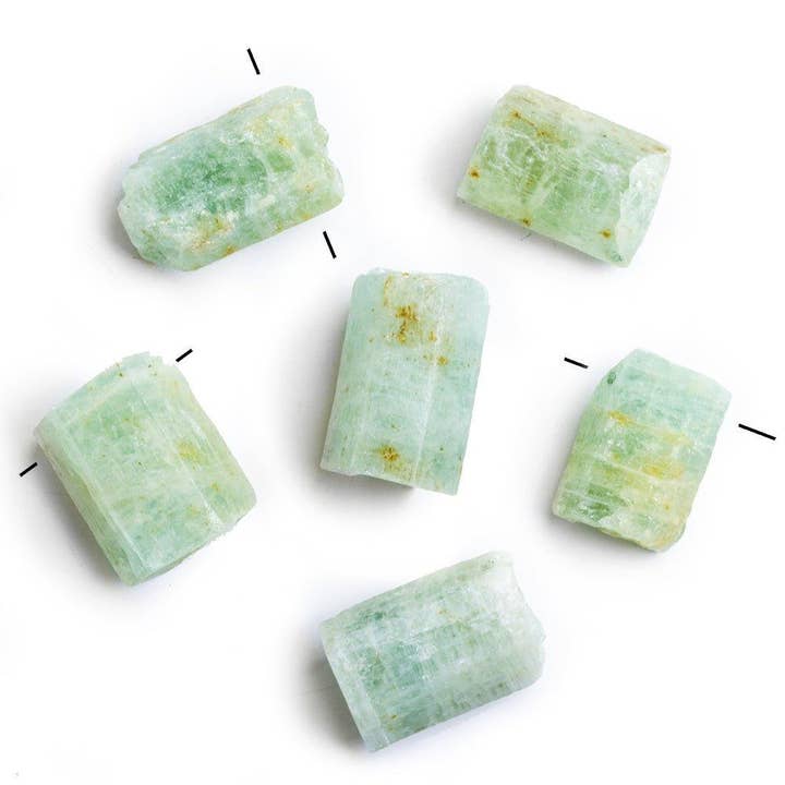 The Bead Traders - Wholesale Spiritual Stone/Crystal - Natural Aquamarine Crystal Focal Bead 1 Piece1