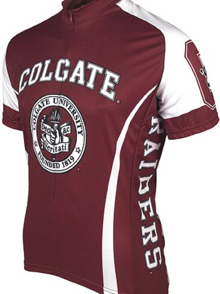 Apparel Now - Wholesale Athletic Top - Men's - Colgate Men's Cycling Jersey (S, M)0