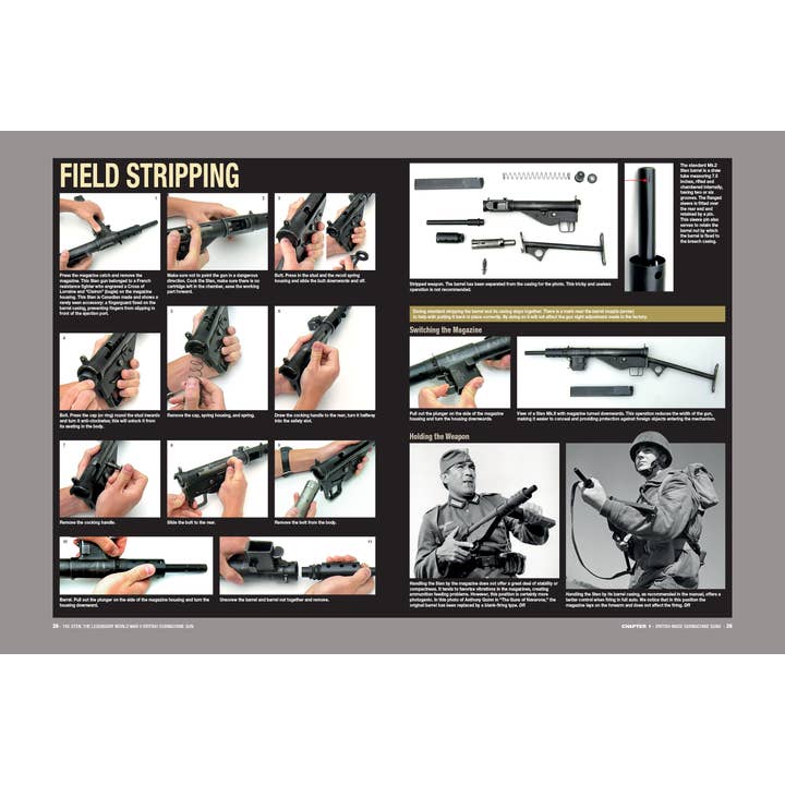 Schiffer Publishing - Wholesale History & Geography - The Sten: The Legendary World War II British Submachine Gun3
