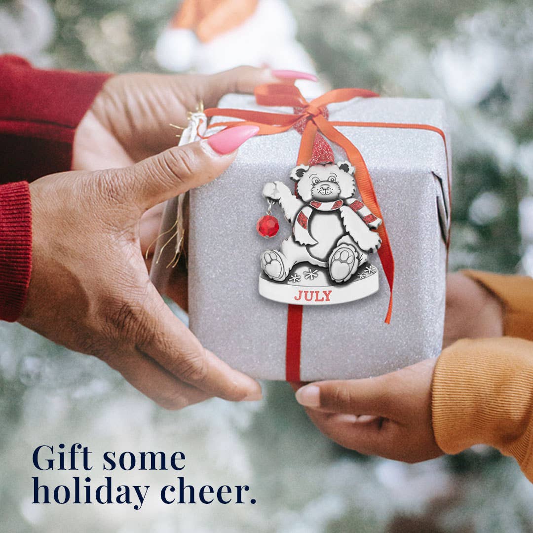 Gloria Duchin - Wholesale Ornament - Birthstone Bear Ornament14