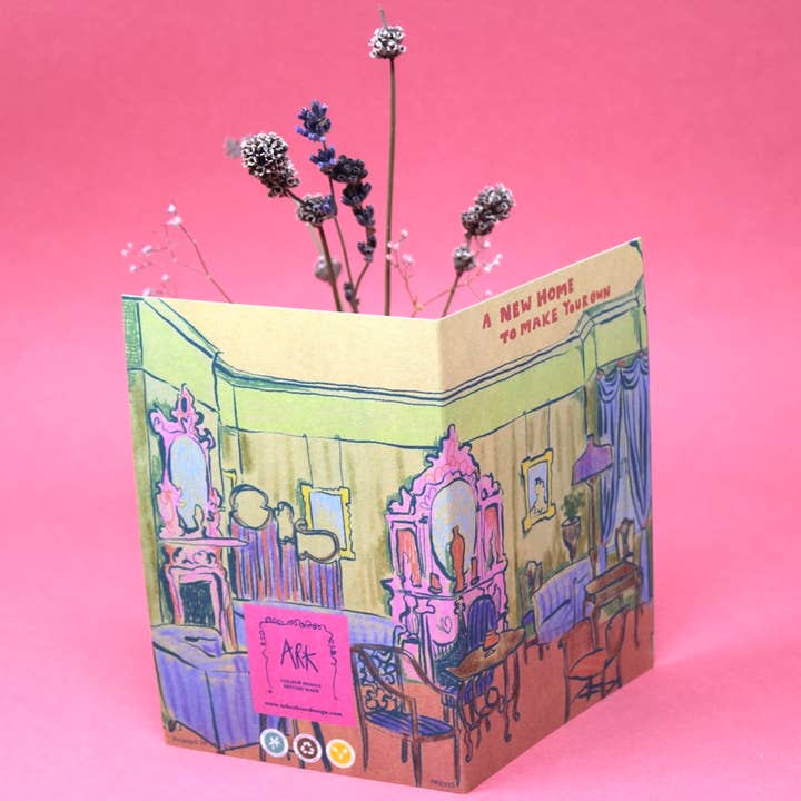 A New Home Greetings Card for wholesale by Ark Colour Design