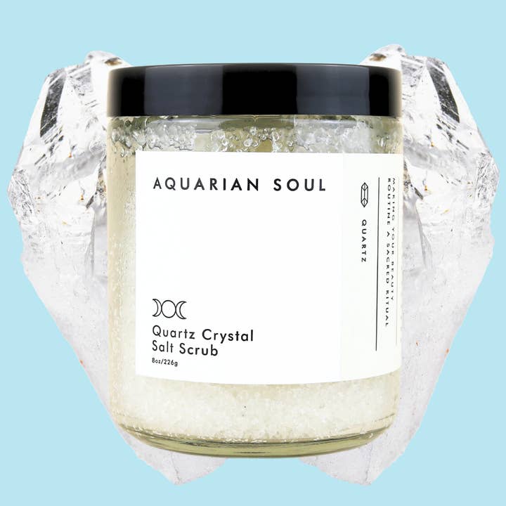 Kvarts Crystal Scrub for engroshandel hos Aquarian Soul