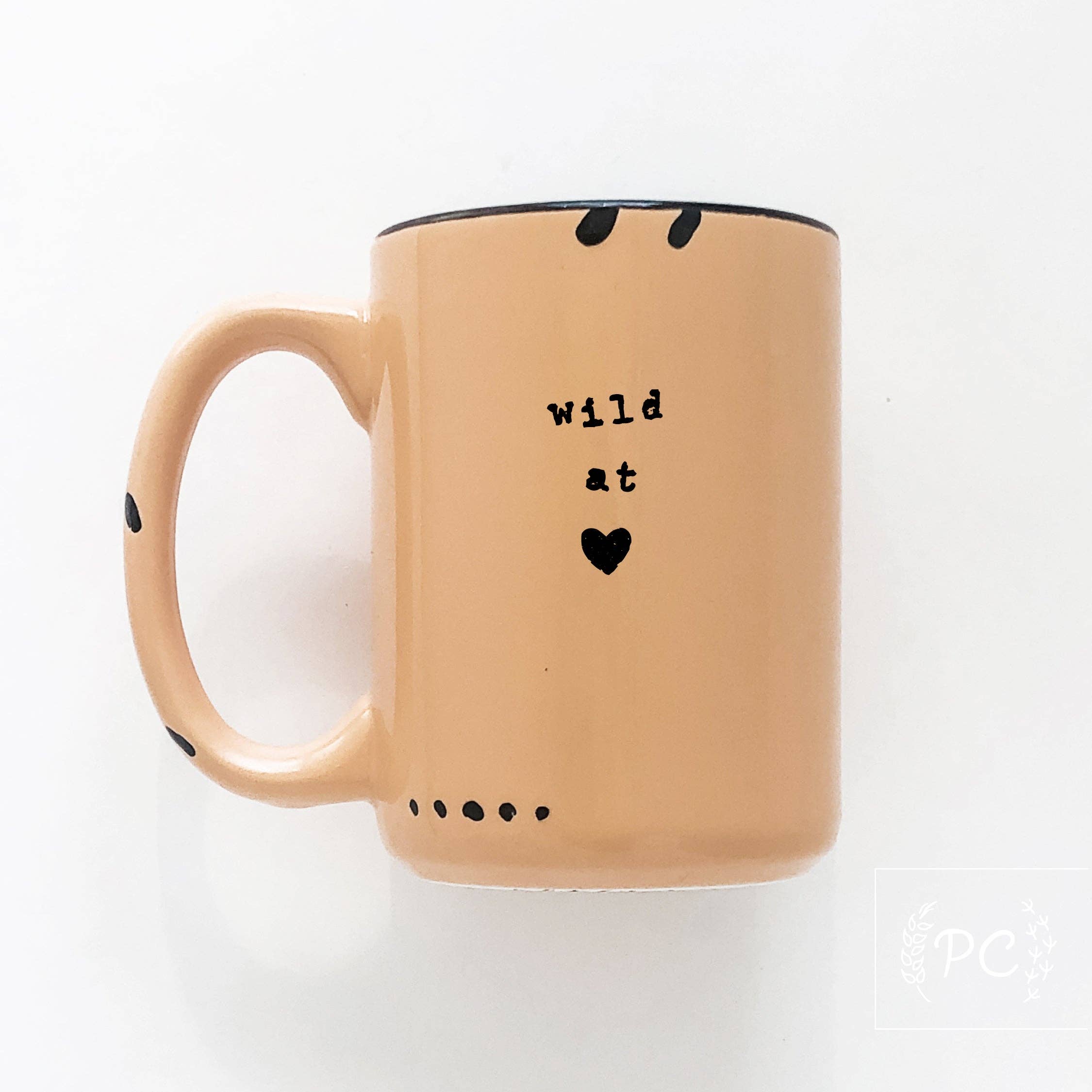 Prairie Chick Prints - Wholesale Coffee Mug - wild at heart | ceramic mug12
