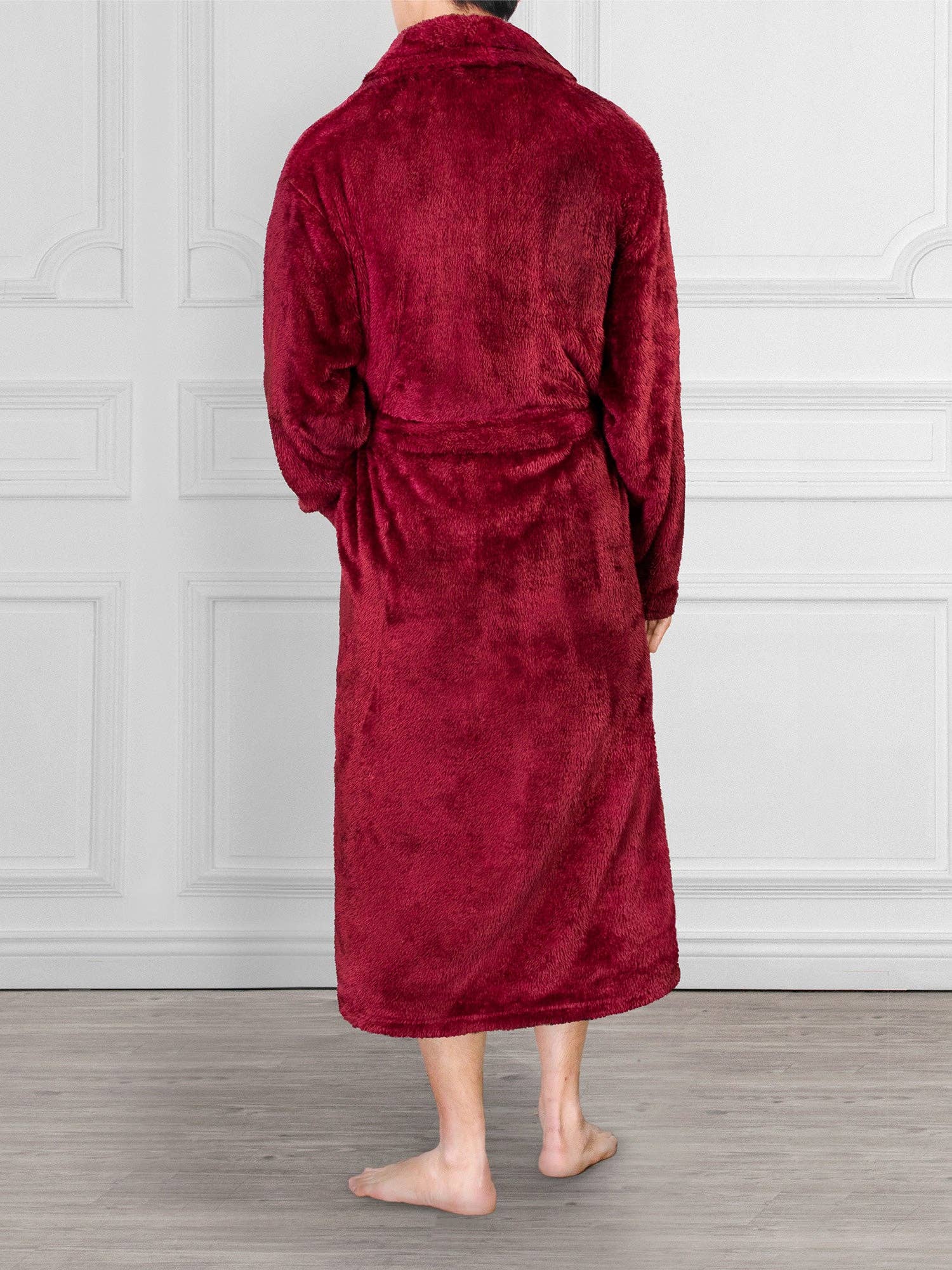 Pavilia - Wholesale Robe - Men's - Men's Sherpa Fluffy Robe27