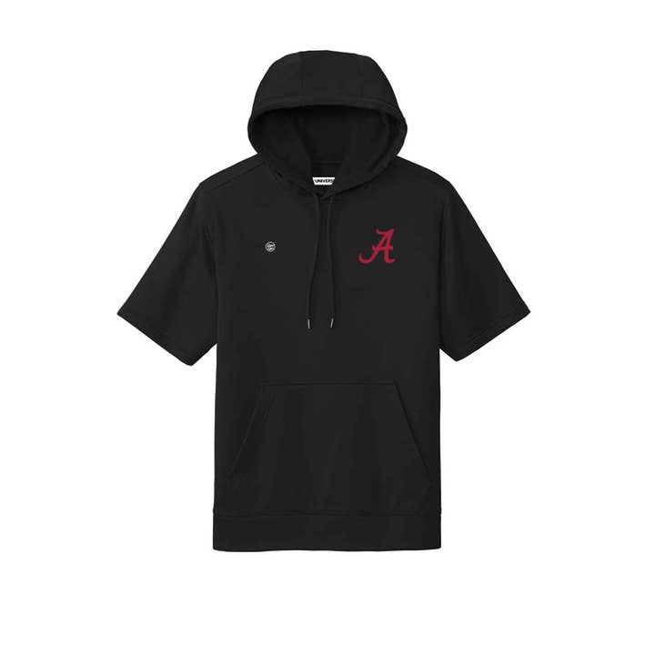 Alabama Crimson Tide Herre Kortærmet Hættetrøje Pullover for engroshandel hos Dyme Lyfe