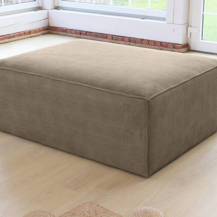 SCANDINAVIAN STORIES by MARTON - Wholesale Sofa - Stockholm L-shaped Sofa, exclusive Corduroy, Mole, removable & washable covers4