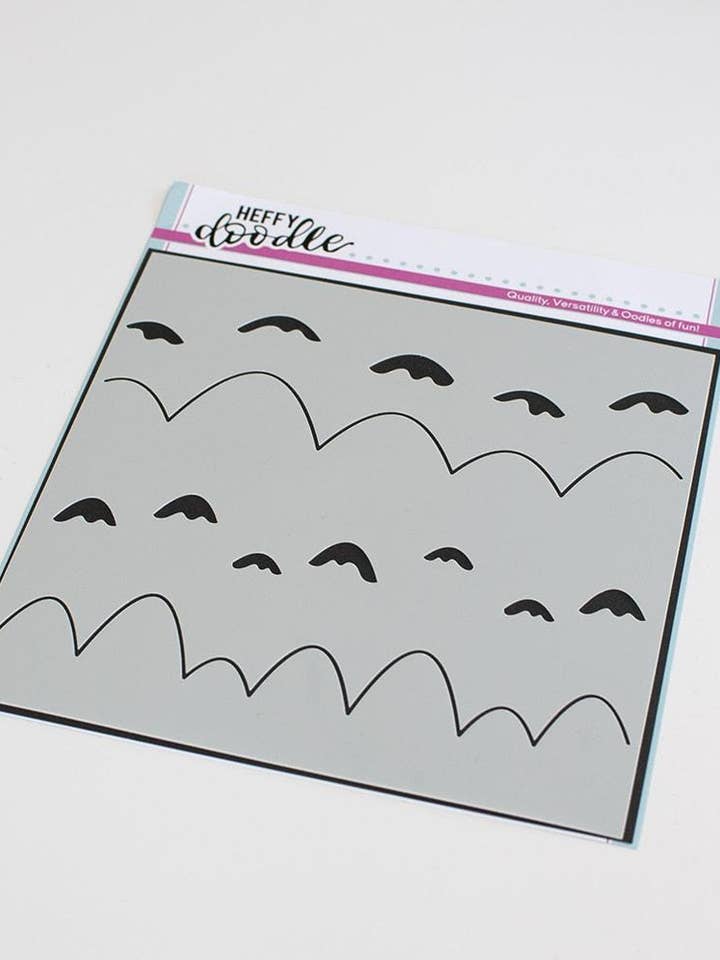 Estêncil Montanhas Maravilhosas por atacado de Ecstasy Crafts Distributing