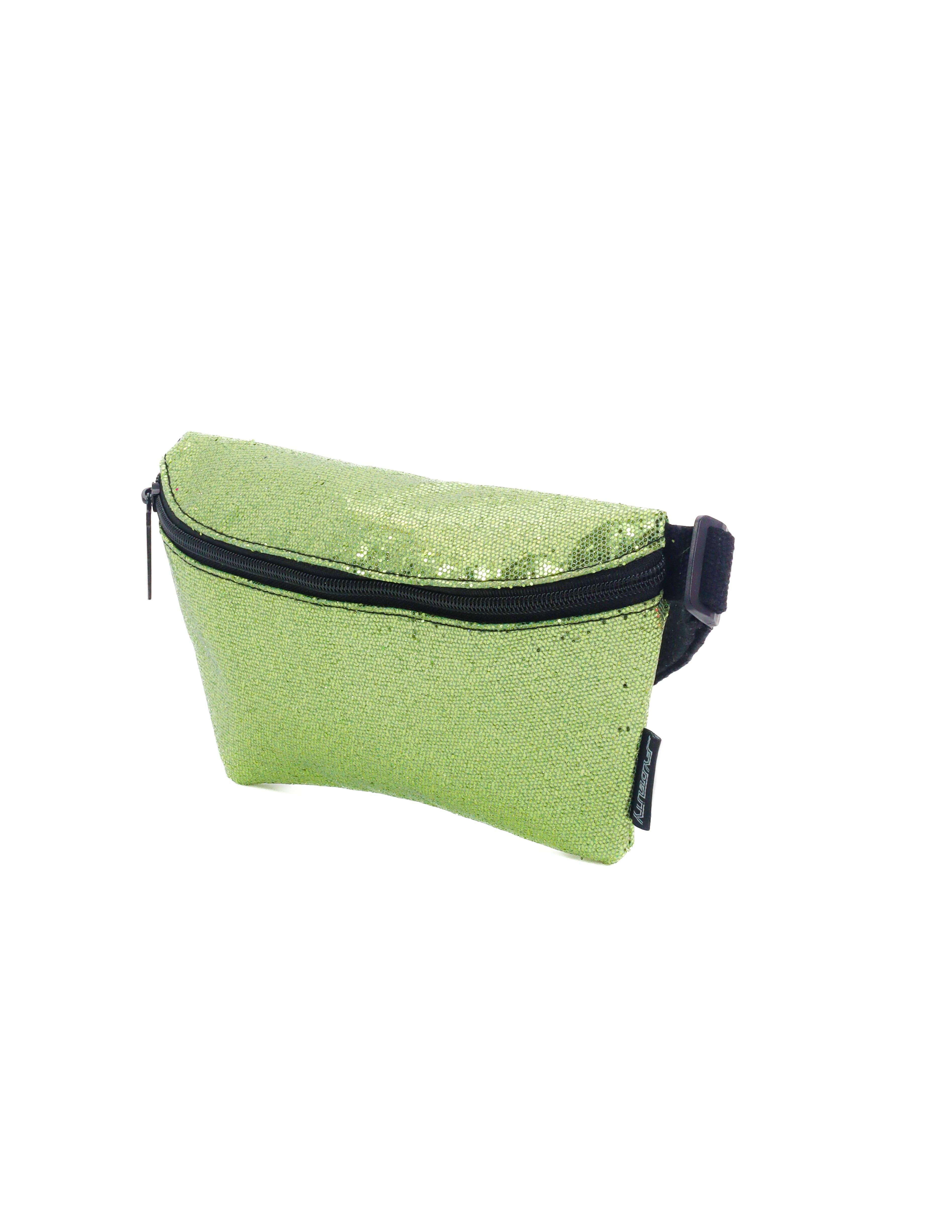 Fydelity – Engroshandel Bæltetaske - Dame – 83259: Bæltetaske | Ultra-Slank | Glam Chartreuse3