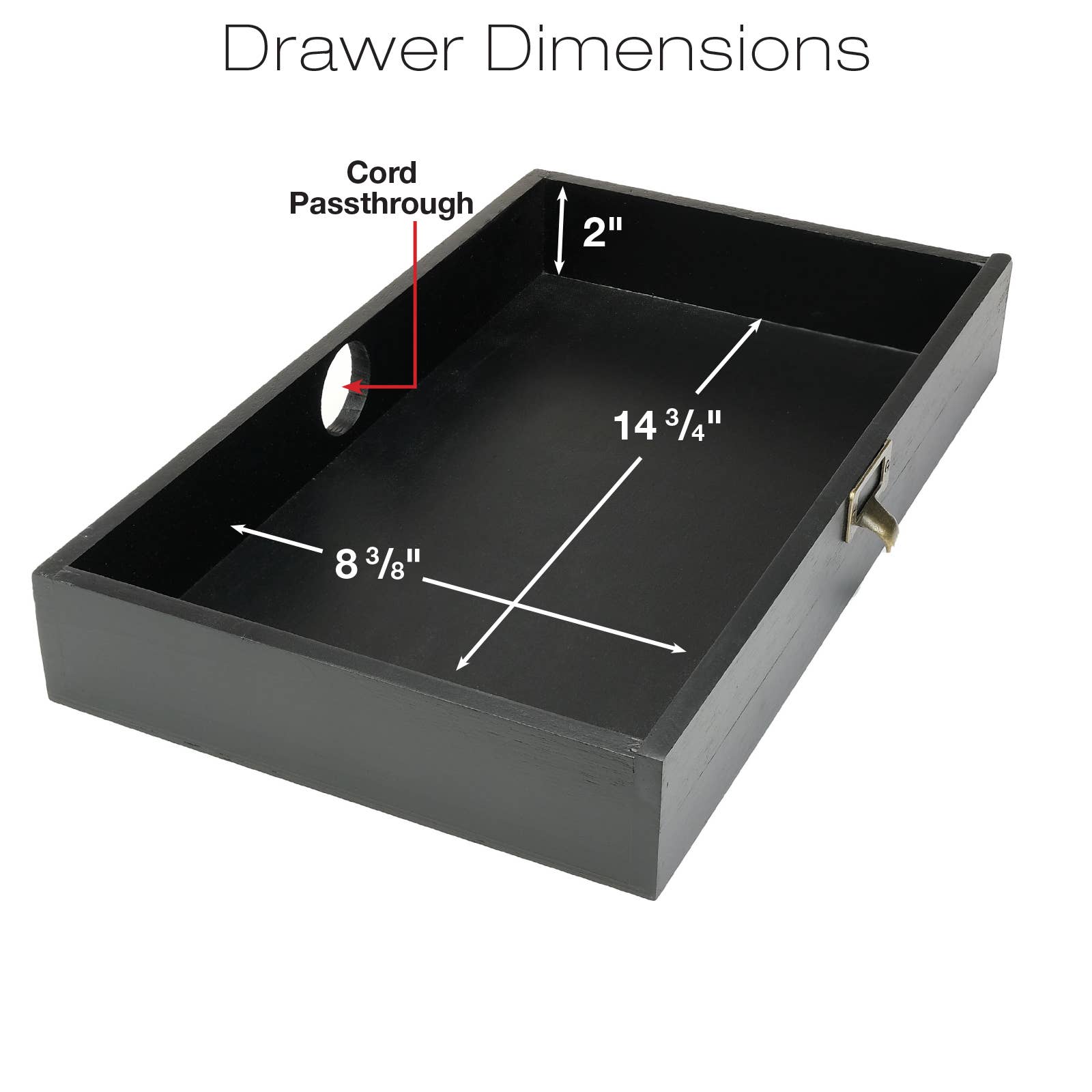 Black Wooden Monitor Stand - Brown for wholesale on Faire2
