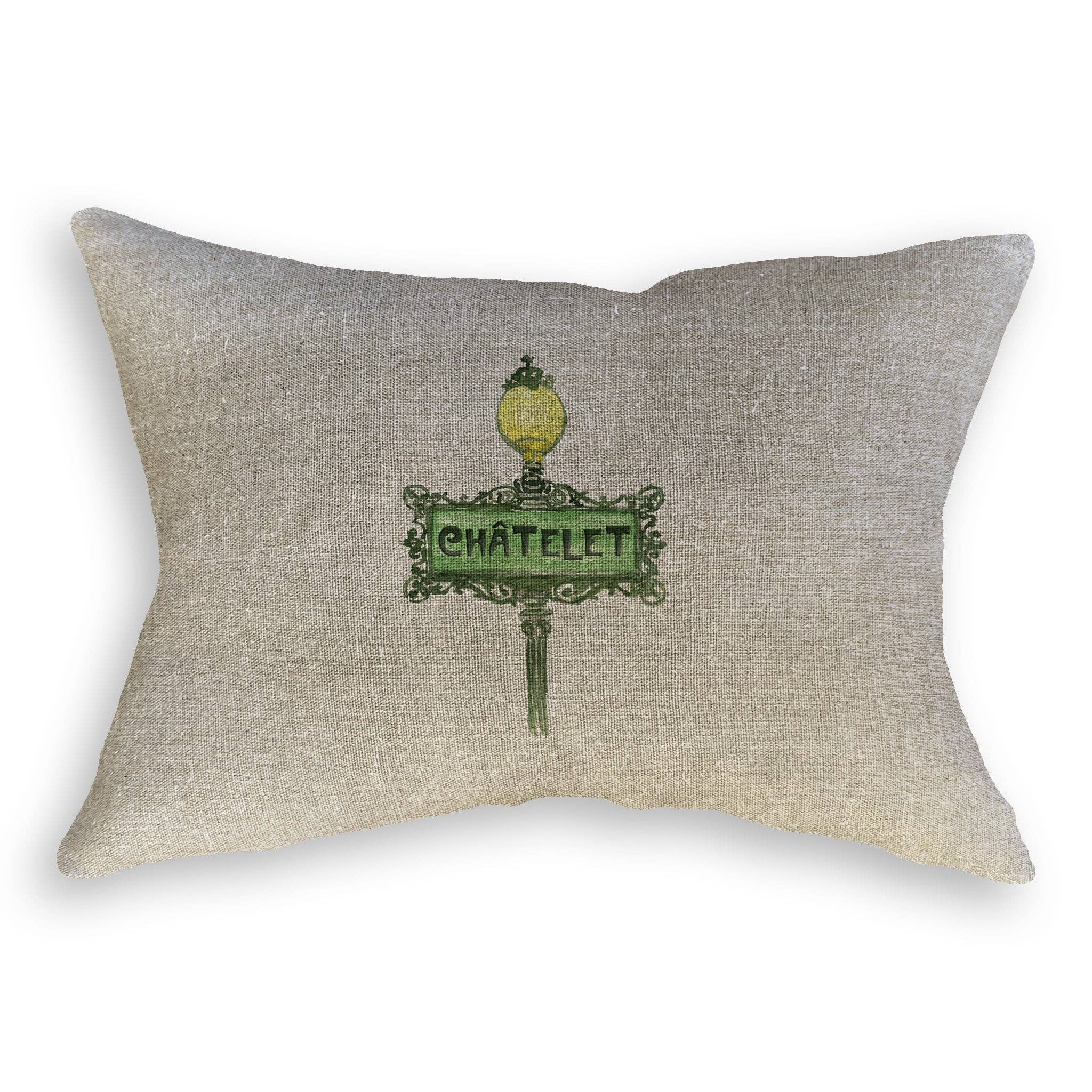 French Graffiti – Großhandel Geschirrtücher – Metroschild Chatelet Paris8