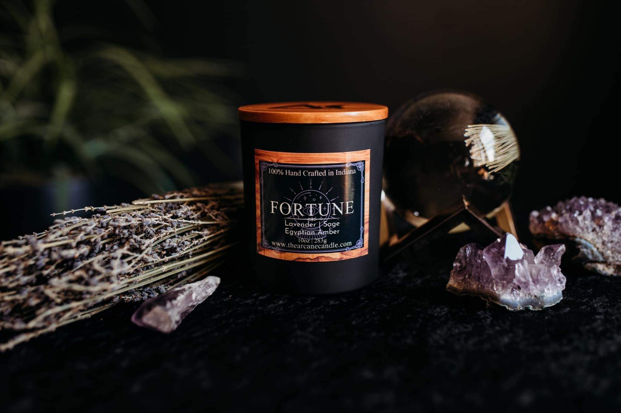 The Arcane Candle - Wholesale Jar/Filled Candle - Fortune1