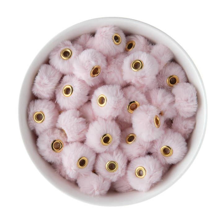 Cara & Co Silicone Craft Supply - Wholesale Craft supplies - Fuzzy Spacer Beads2