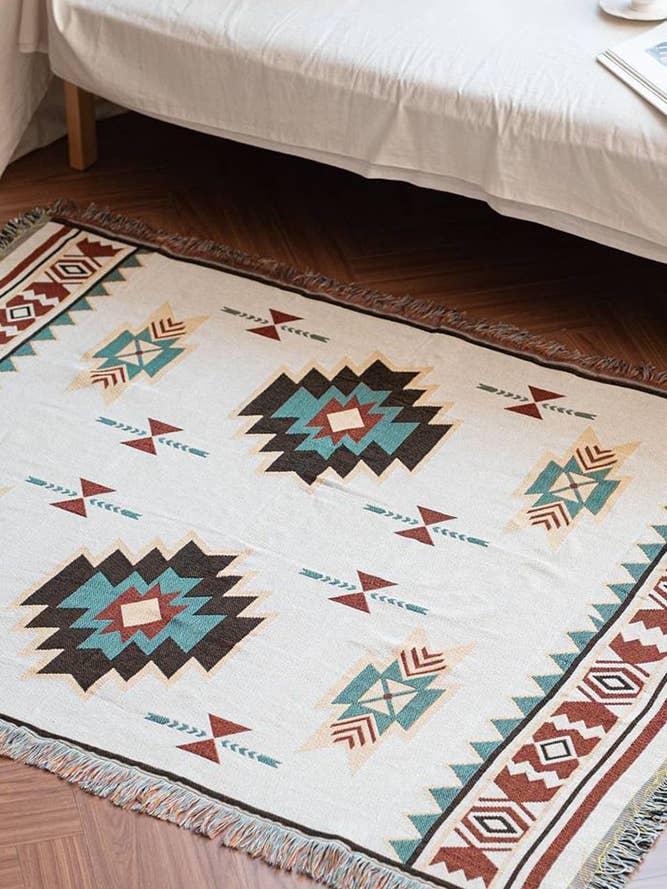 Coperta tribale azteca Western Acc853 per la vendita all'ingrosso da parte di UNISHE