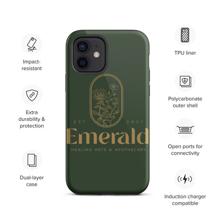 Practicality Skin & Body care - Wholesale Phone Case - Unisex - Emerald Tough iPhone case9