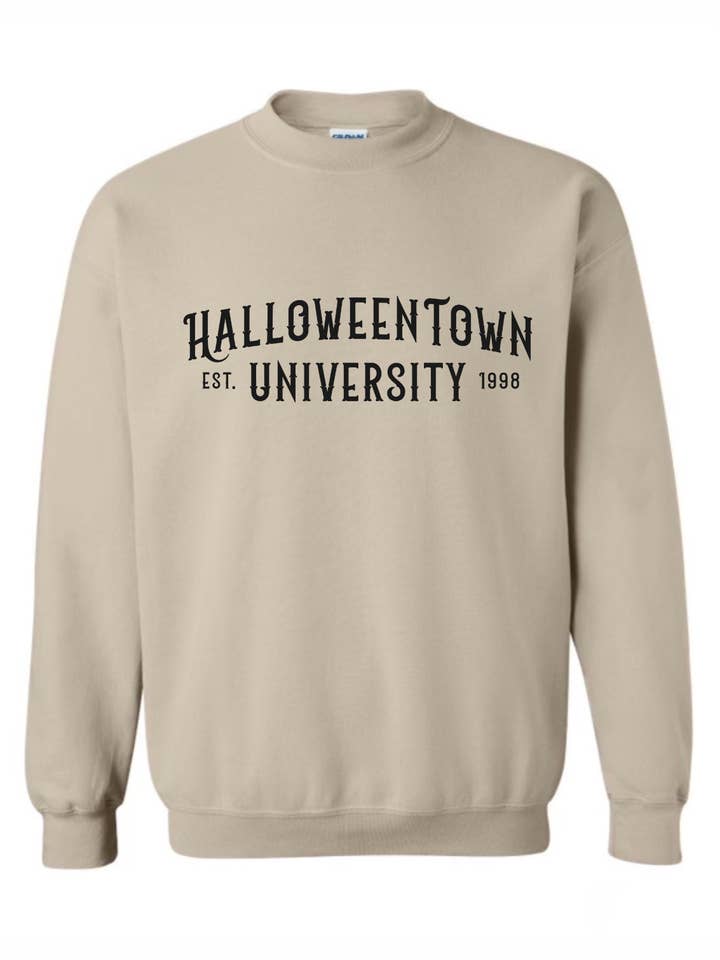 Halloween University Crewneck for wholesale by Clara Nova